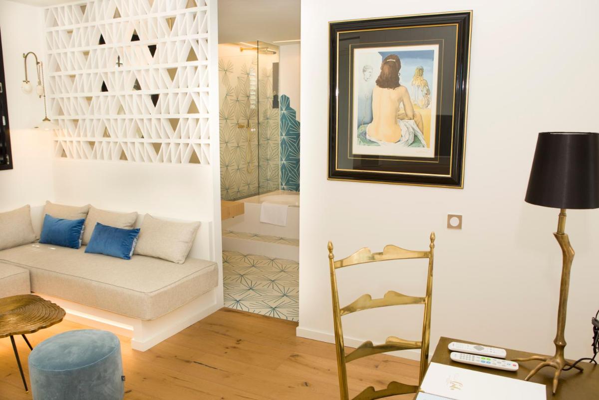 Zona de estar de Boutique Hotel Villa Gala by Fimedhotels