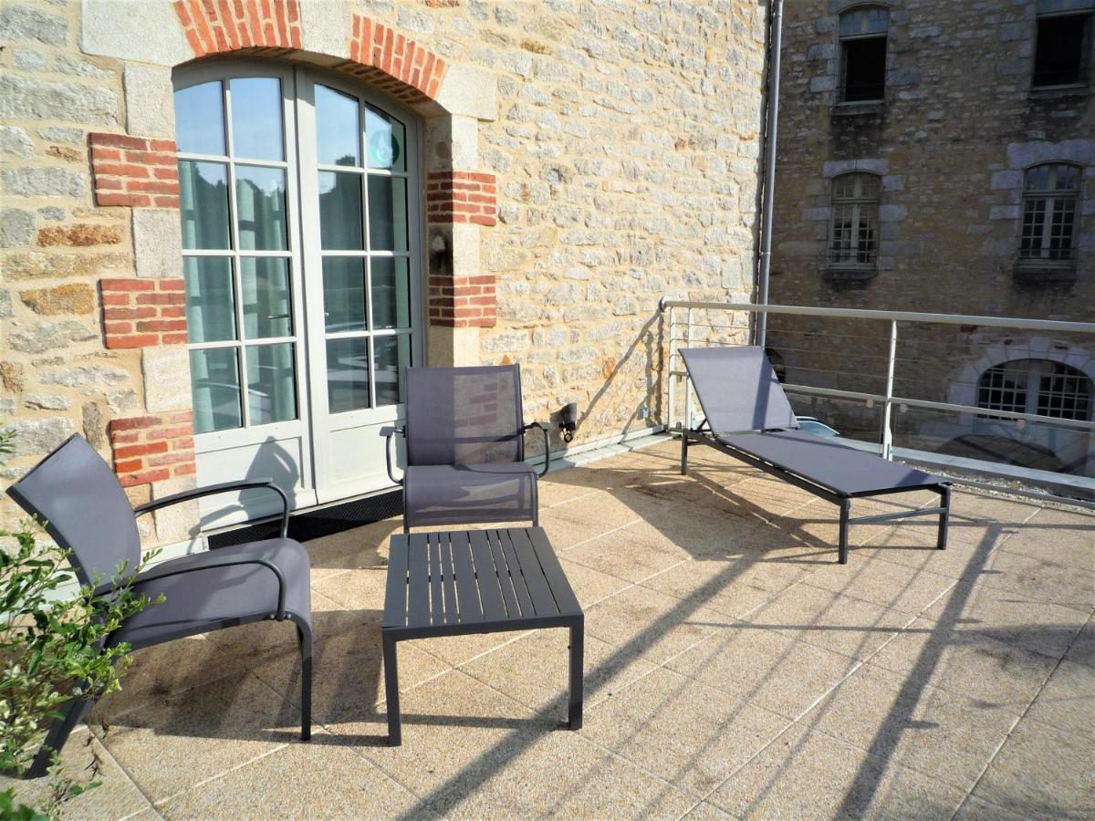 Terrasse ou espace extérieur de l'établissement Hôtel Ginkgo - SPA Biloba