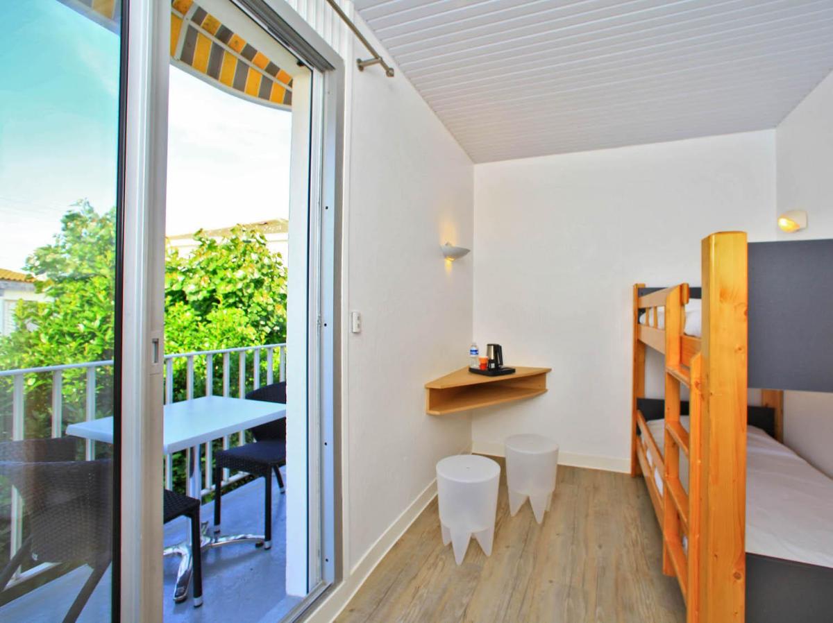 Balcon ou terrasse dans l'établissement Hotel Les Dunes