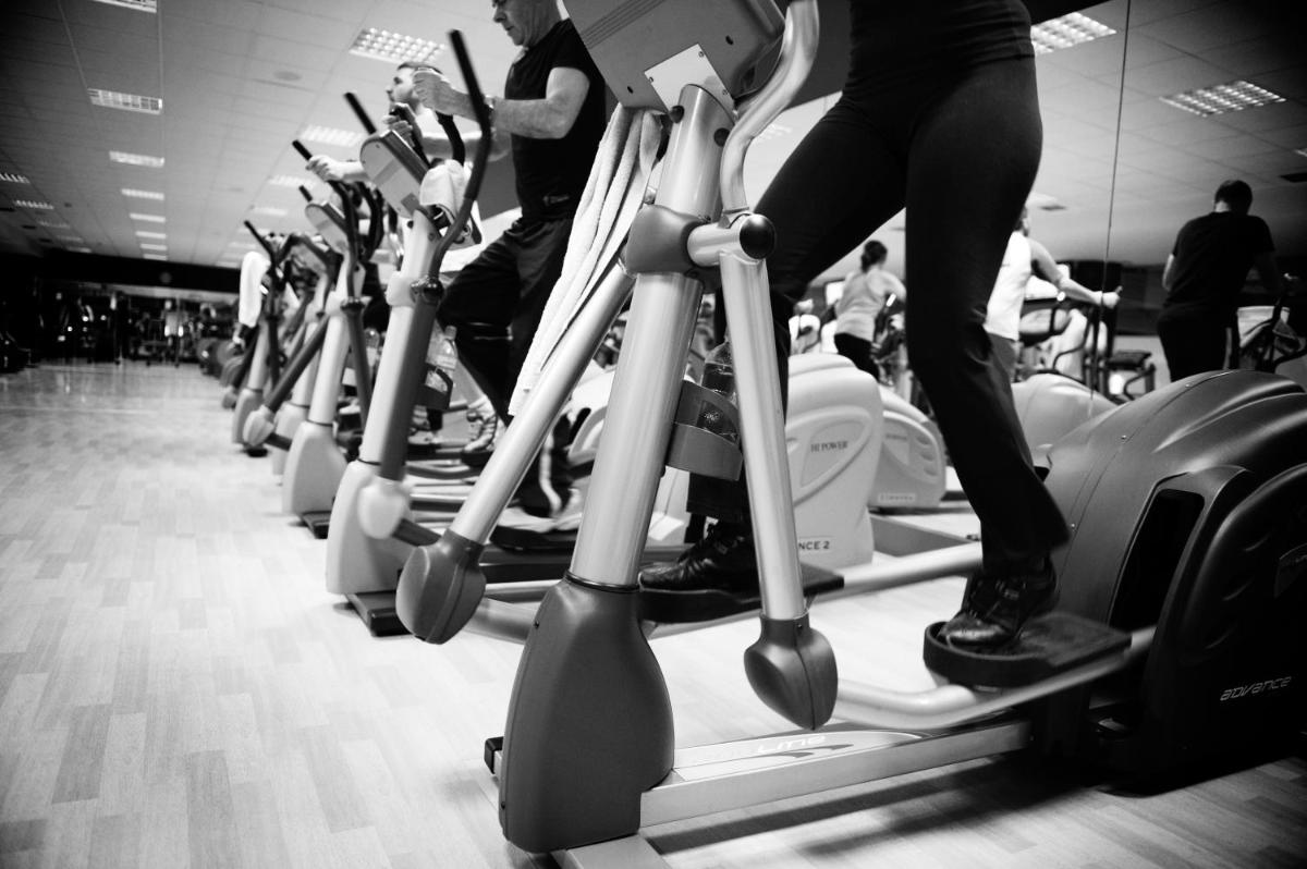 Gimnasio o instalaciones de fitness de Hotel Torresport
