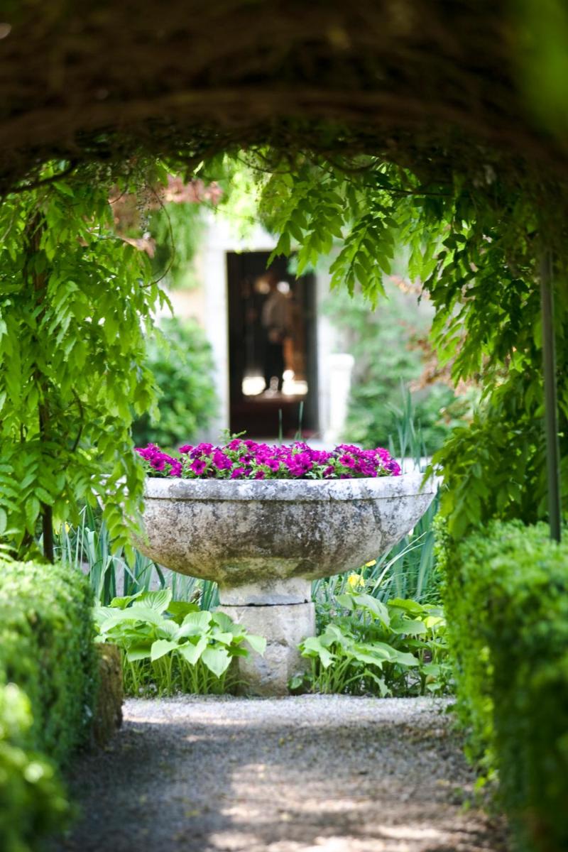 Jardin de l'établissement Abbaye de Talloires