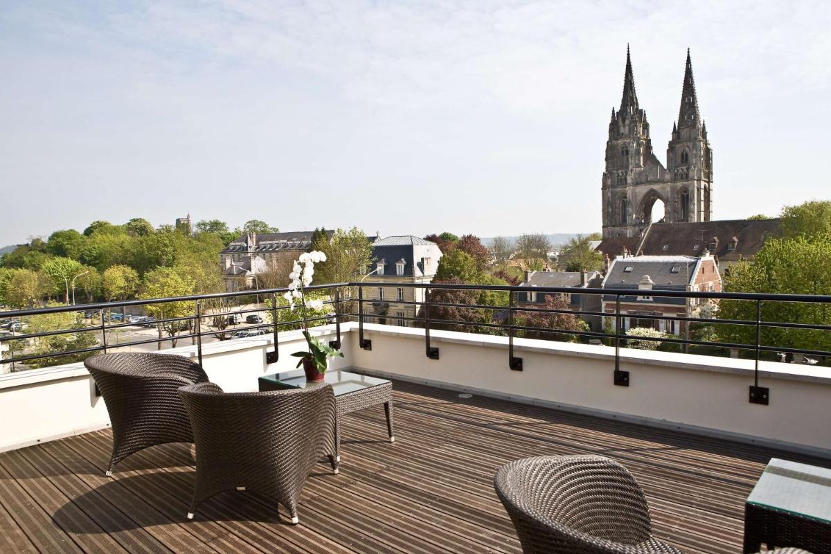 Balcon ou terrasse dans l'établissement Best Western Plus Hotel des Francs