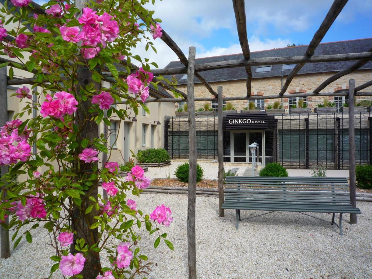 Jardin de l'établissement Hôtel Ginkgo - SPA Biloba