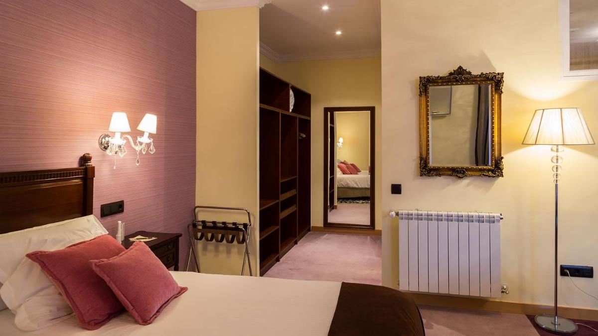 Cama o camas de una habitación en Los Cinco Enebros