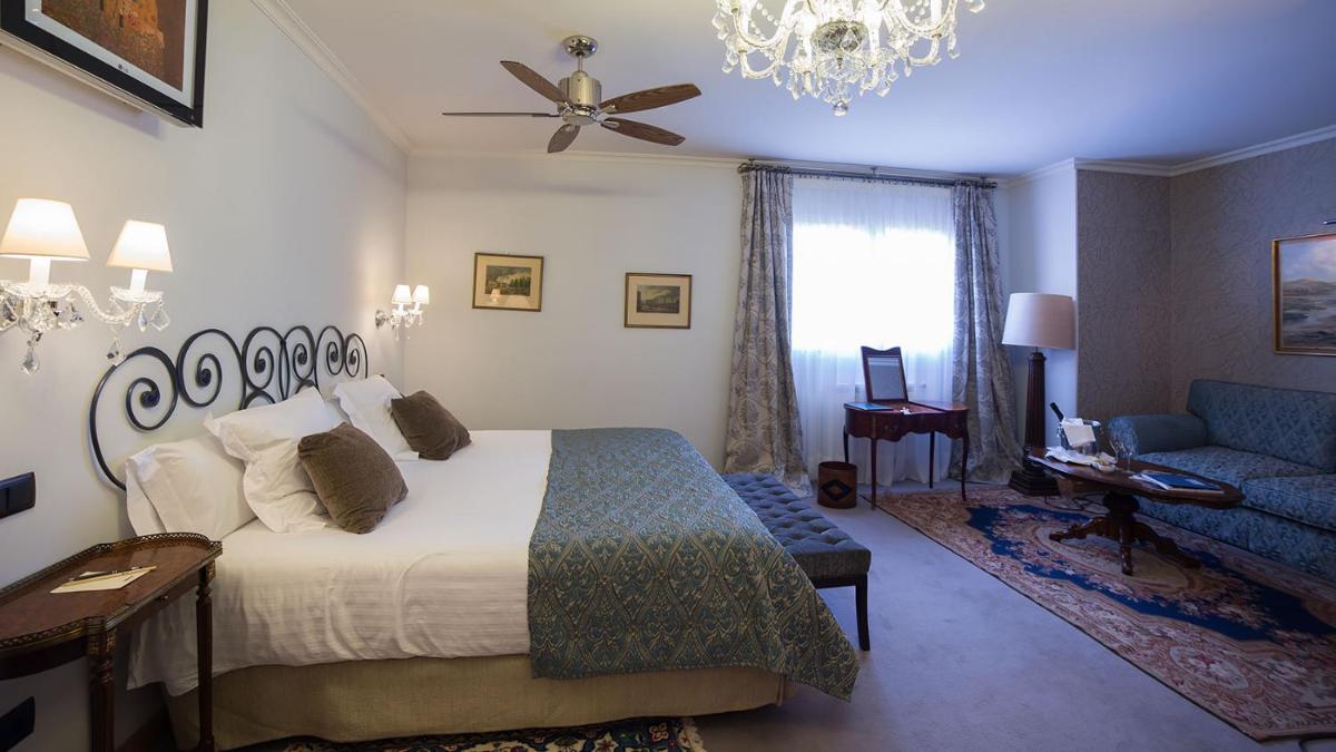 Cama o camas de una habitación en Los Cinco Enebros