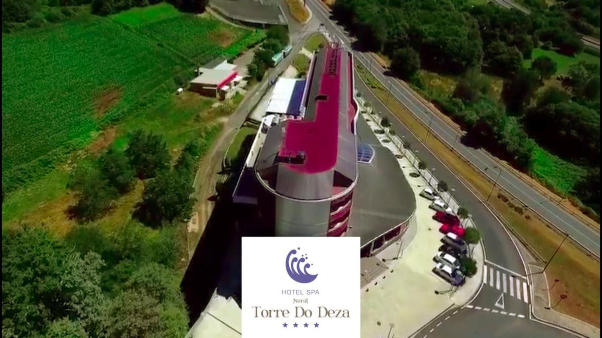 Hotel Spa Norat Torre Do Deza 4* Superior a vista de pájaro