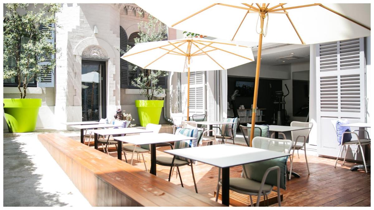 Restaurant ou autre lieu de restauration dans l'établissement Alex Hotel & Spa