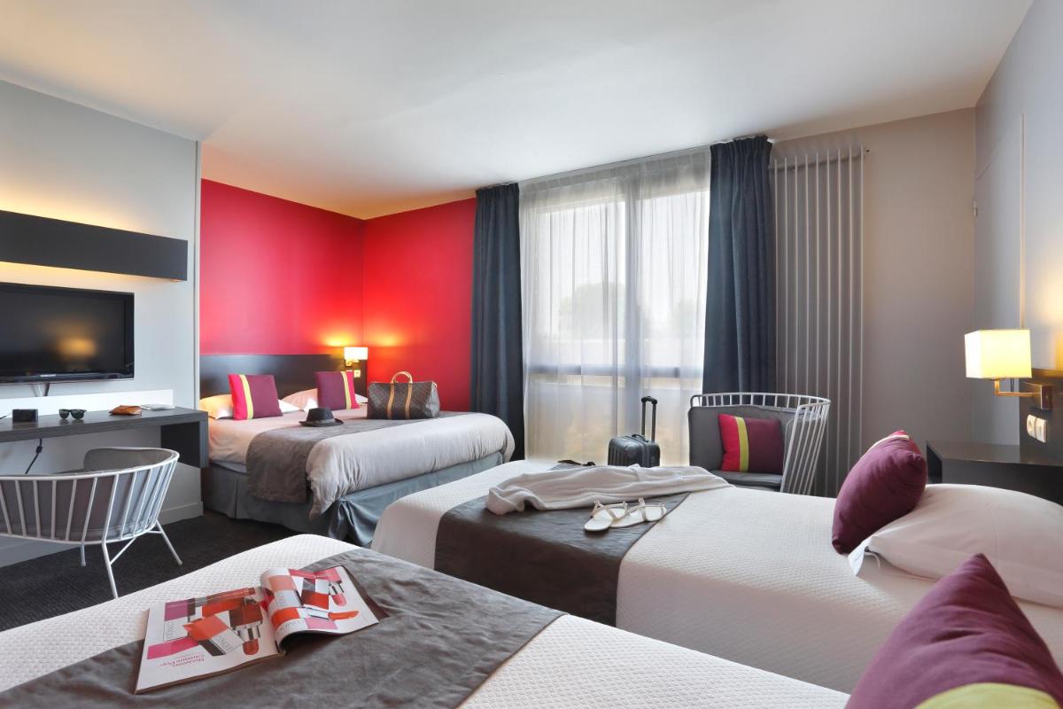 Un ou plusieurs lits dans un hébergement de l'établissement Altos Hotel & Spa