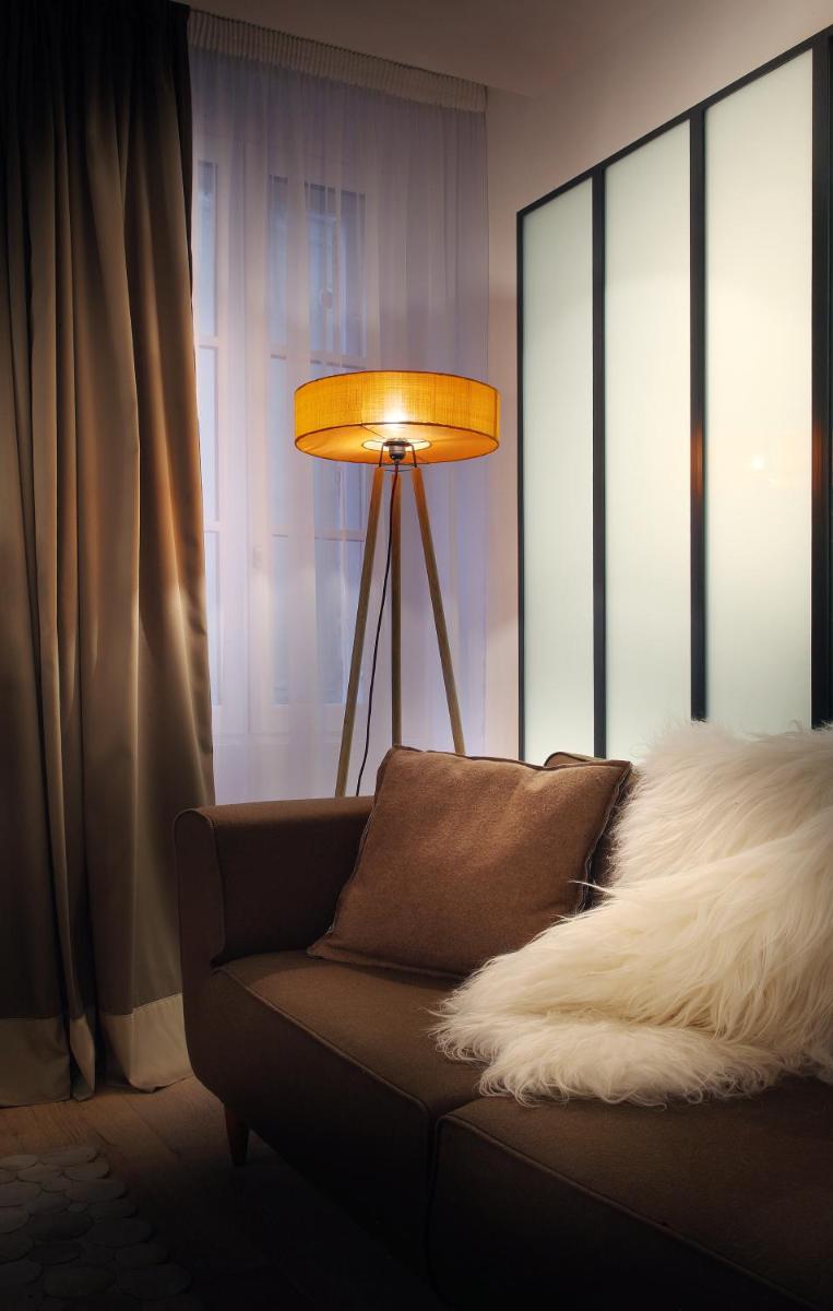Coin salon dans l'établissement Petit Hôtel Confidentiel
