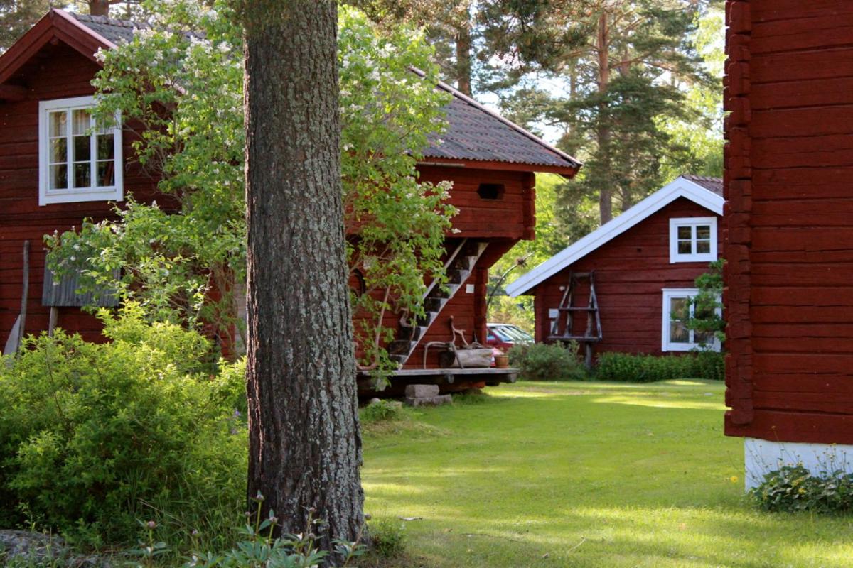 Bo primitivt i härbret på Oklagård - Housity