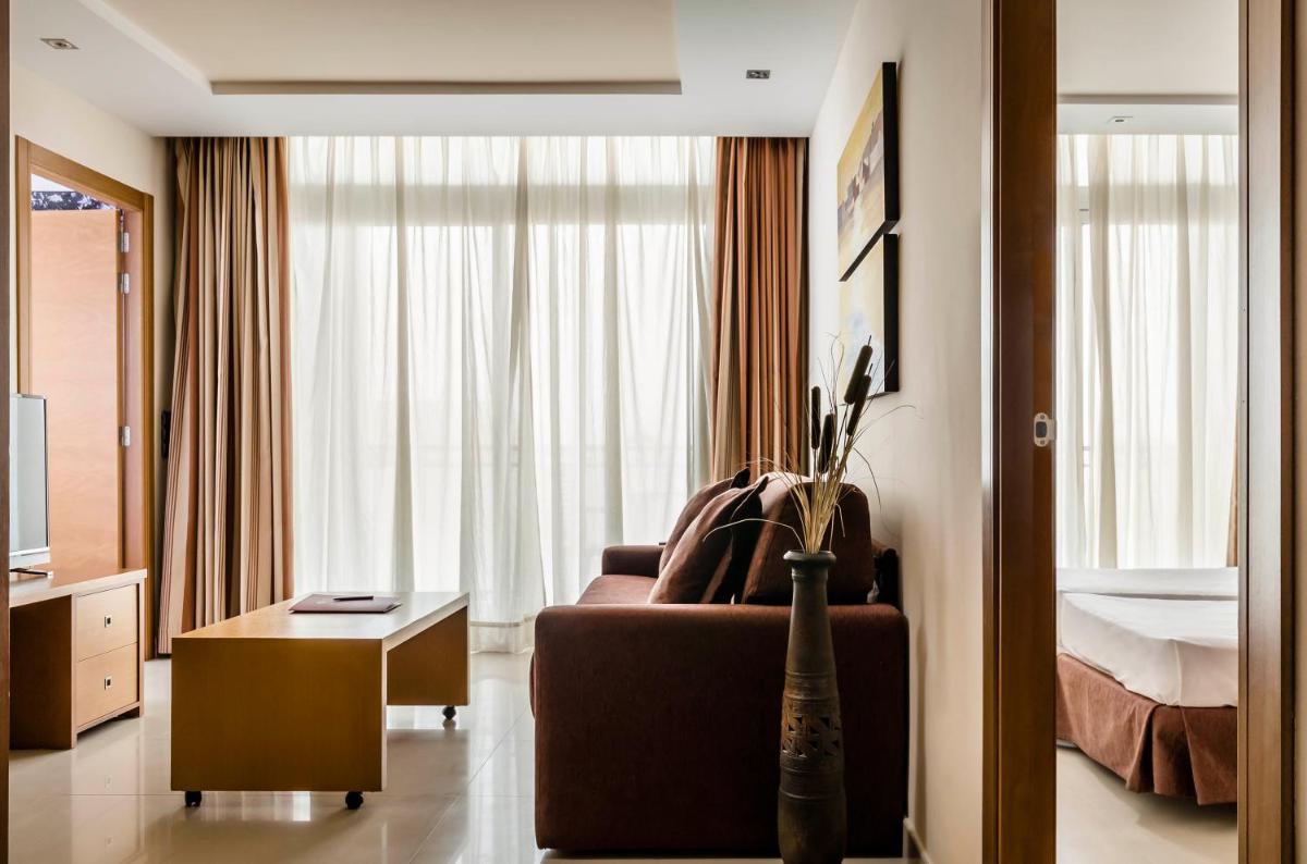 Cama o camas de una habitación en Exe Cunit Suites & Spa