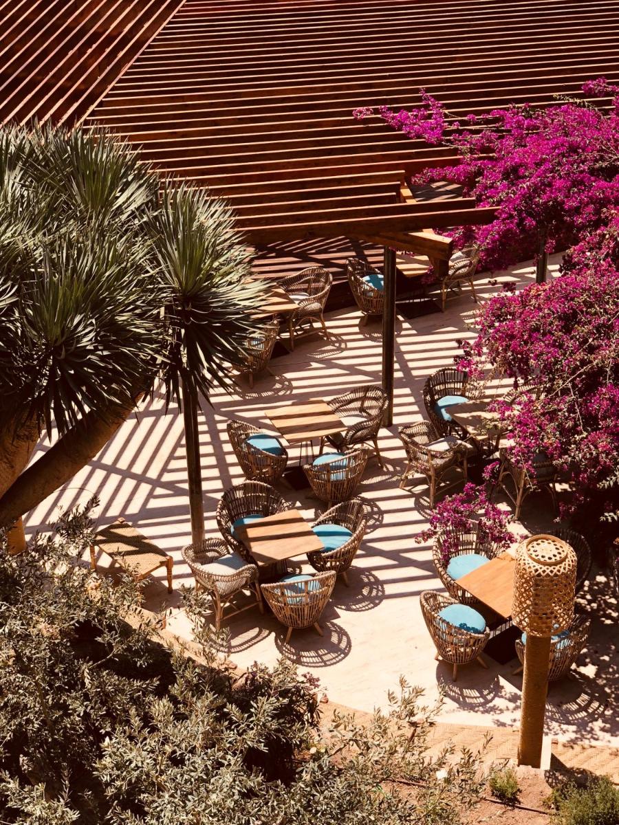 Jardín al aire libre en Bikini Island & Mountain Port de Soller "Adults only"