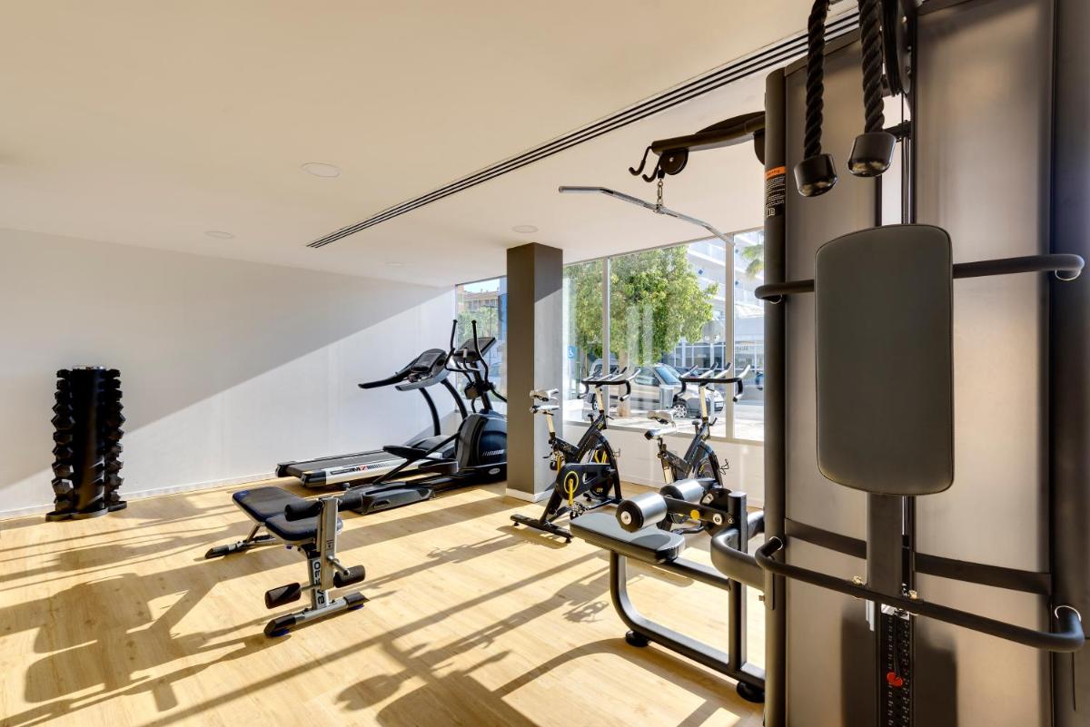 Gimnasio o instalaciones de fitness de Alcudia Garden Aparthotel