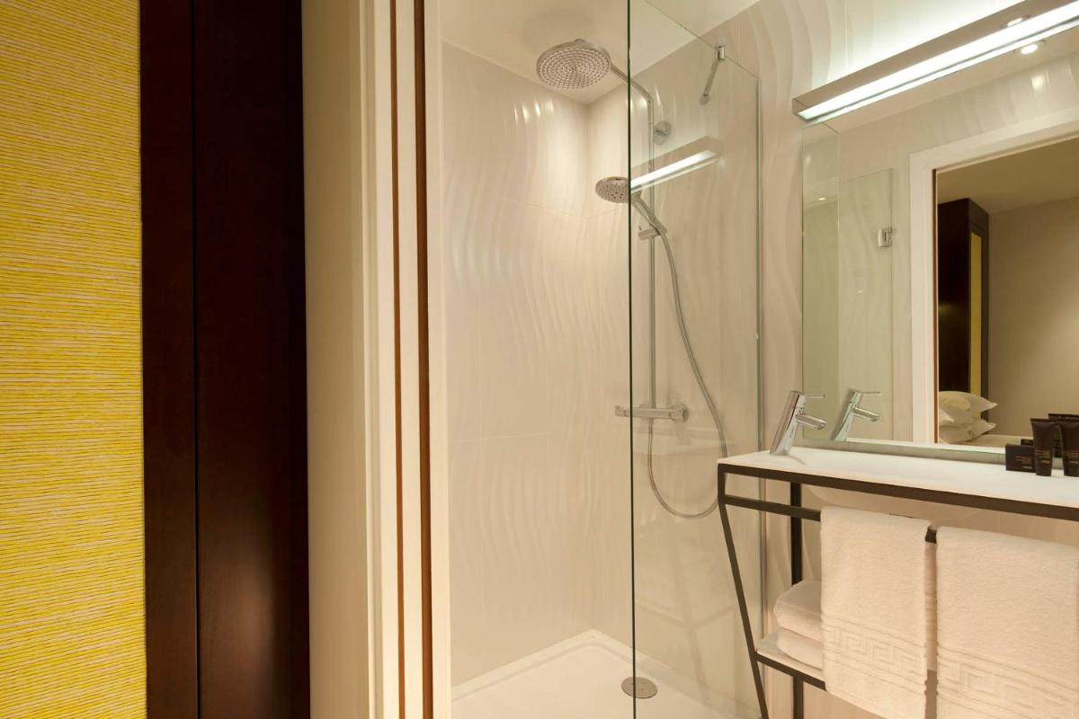 Salle de bains dans l'établissement Hotel Eden