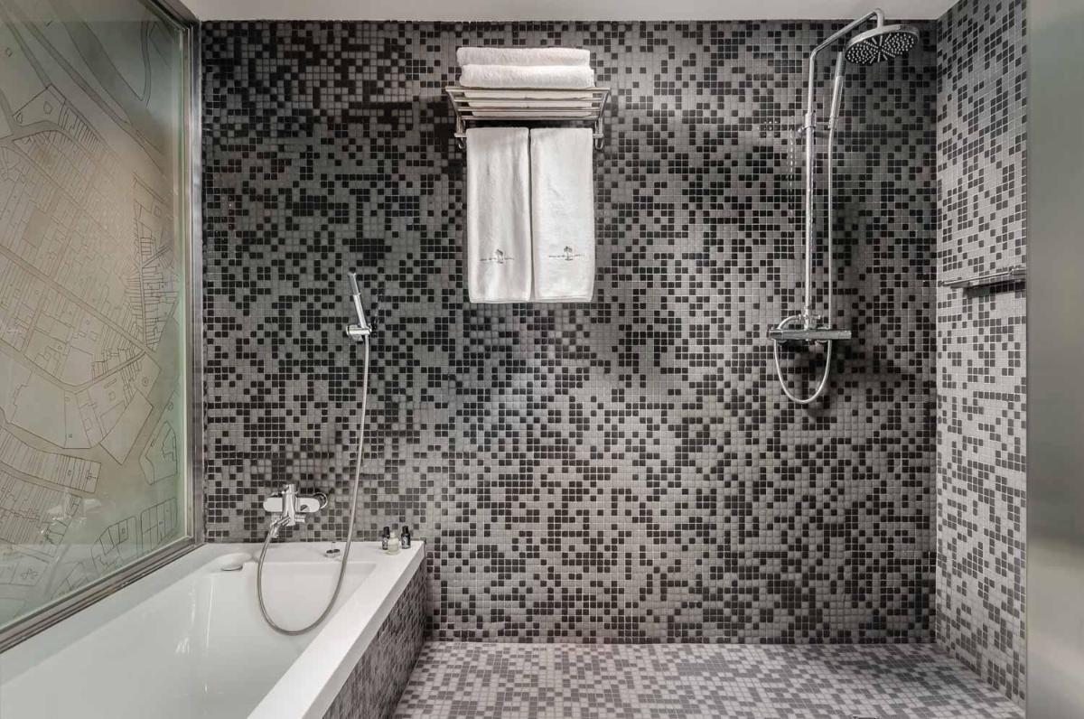 Un baño de Gran Hotel La Perla
