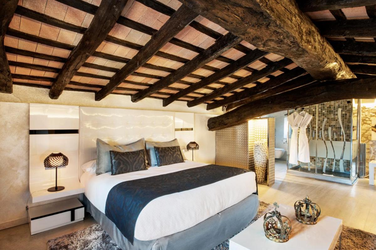 Cama o camas de una habitación en Mas Tapiolas
