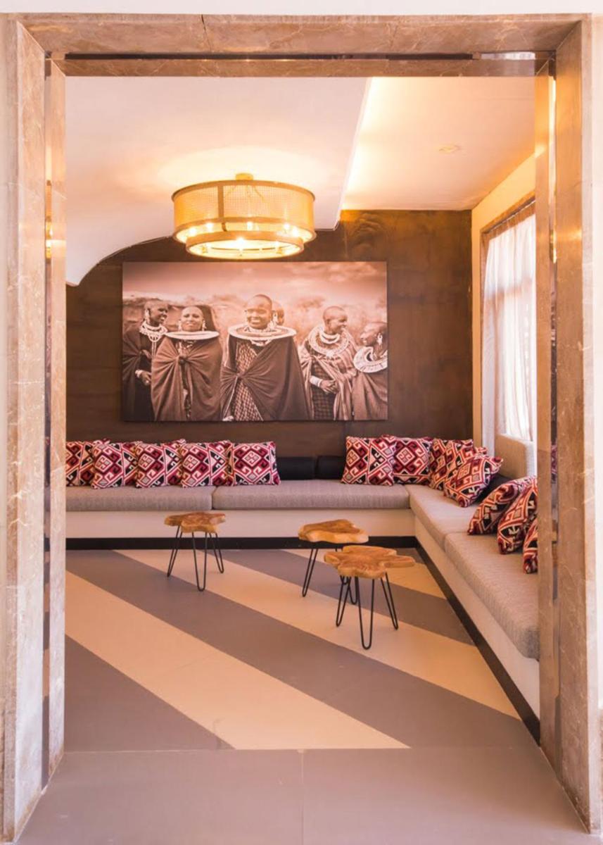 Zona de estar de Be Live Adults Only La Cala Boutique Hotel