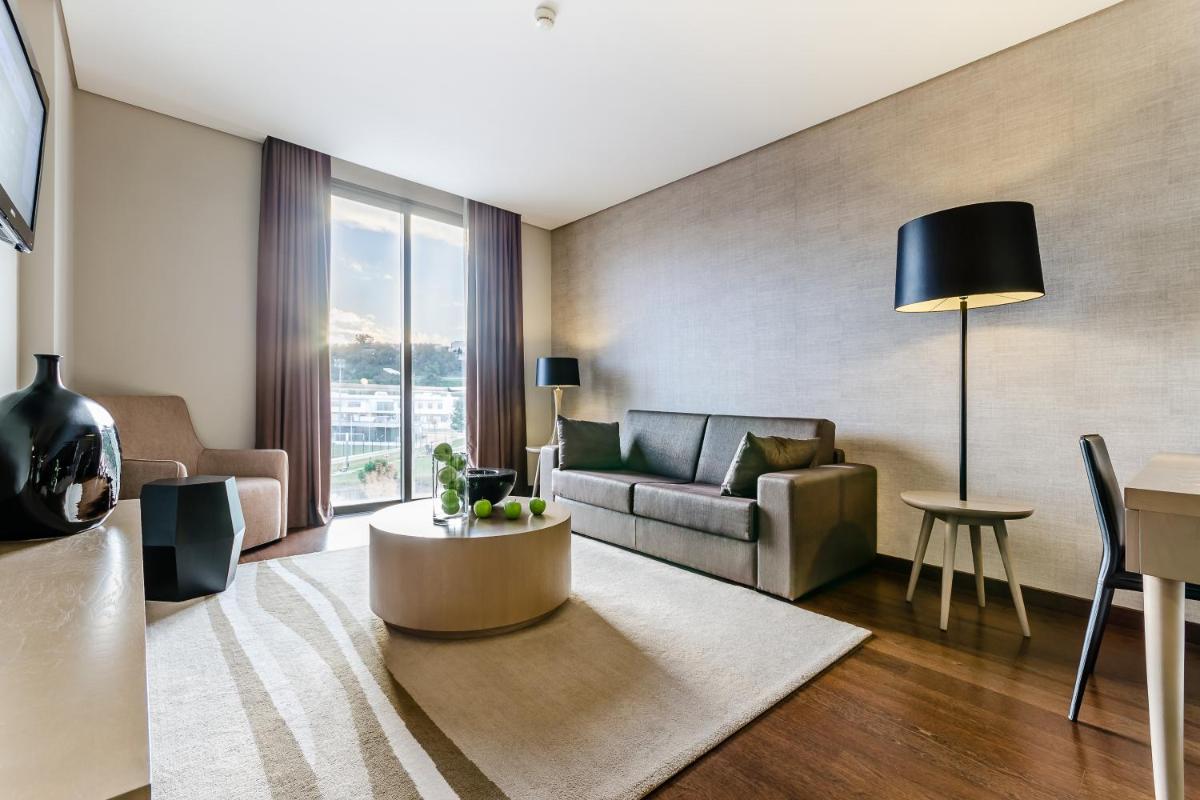 Uma área de estar em Hotel Villa Batalha