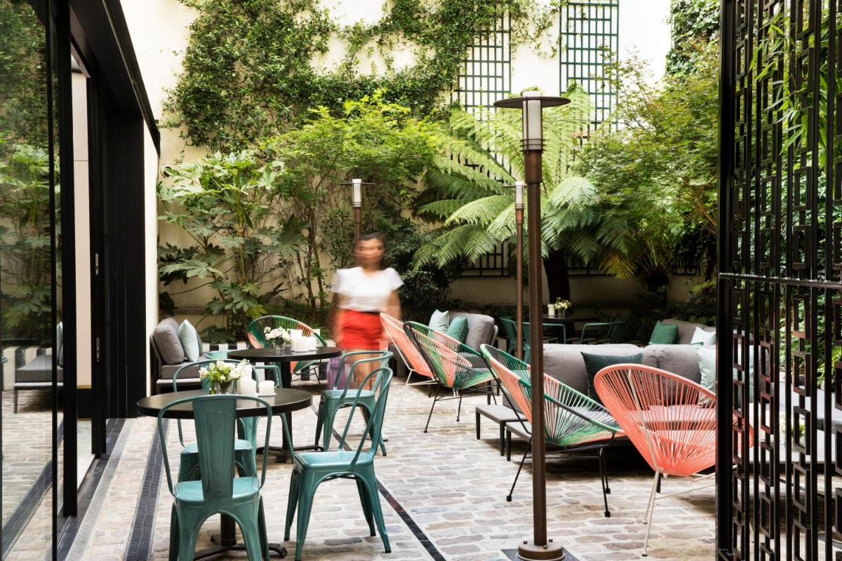 Jardin de l'établissement Hôtel Saint-Marc
