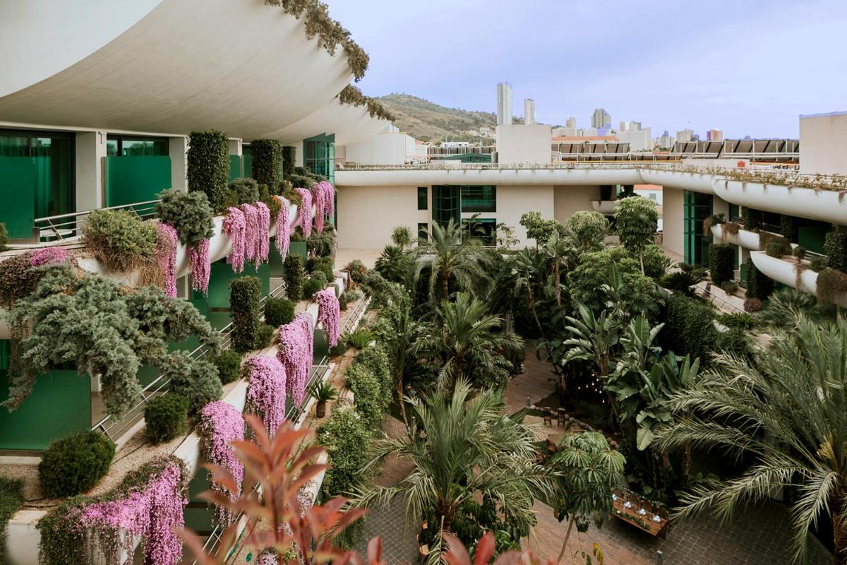 Jardín al aire libre en Hotel Deloix 4* Sup