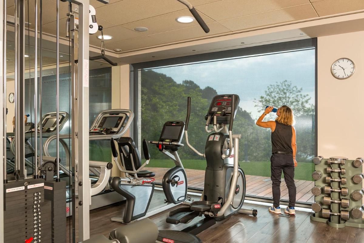 Gimnasio o instalaciones de fitness de Hotel Santa Marta