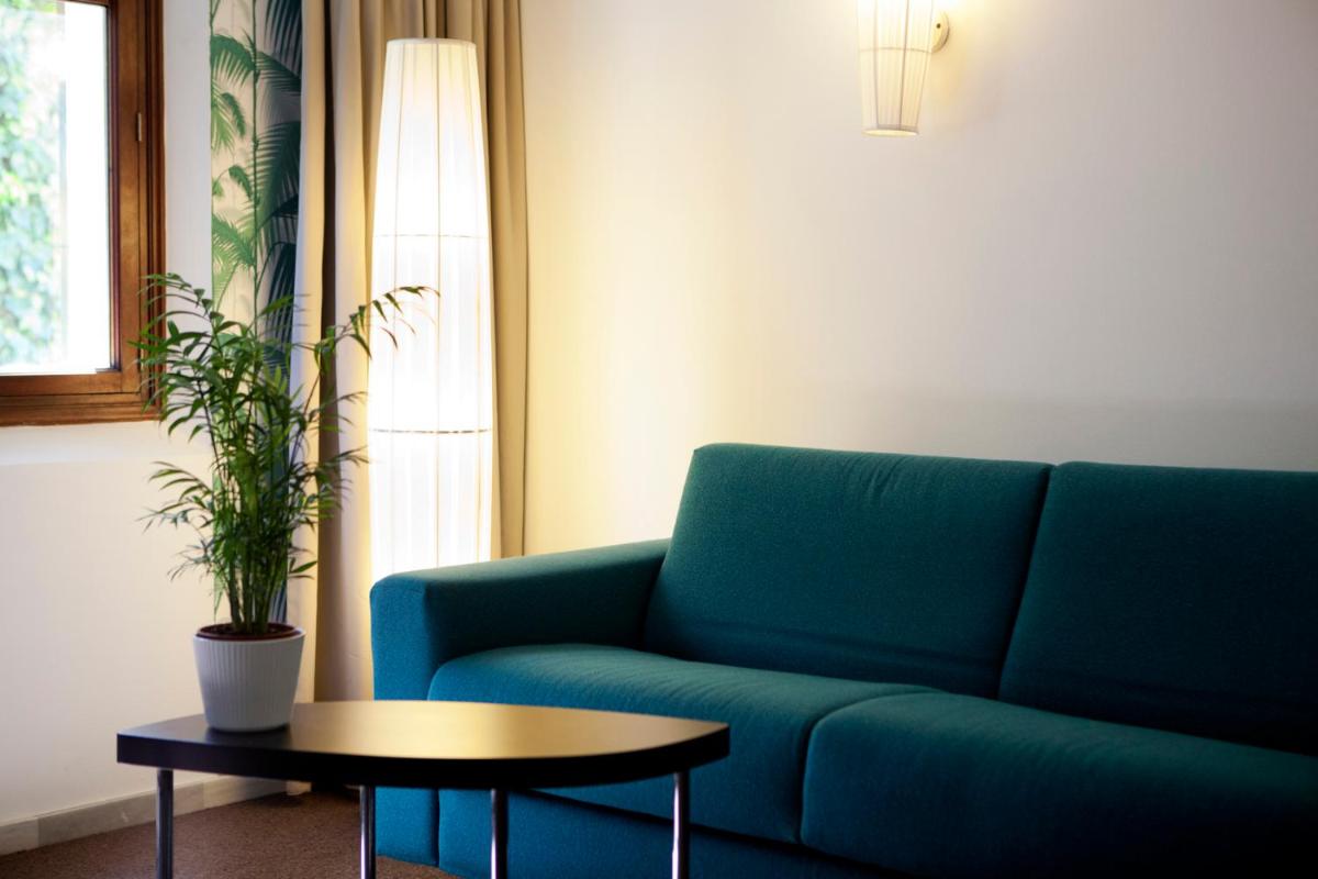 Zona de estar de Hotel Esplendido