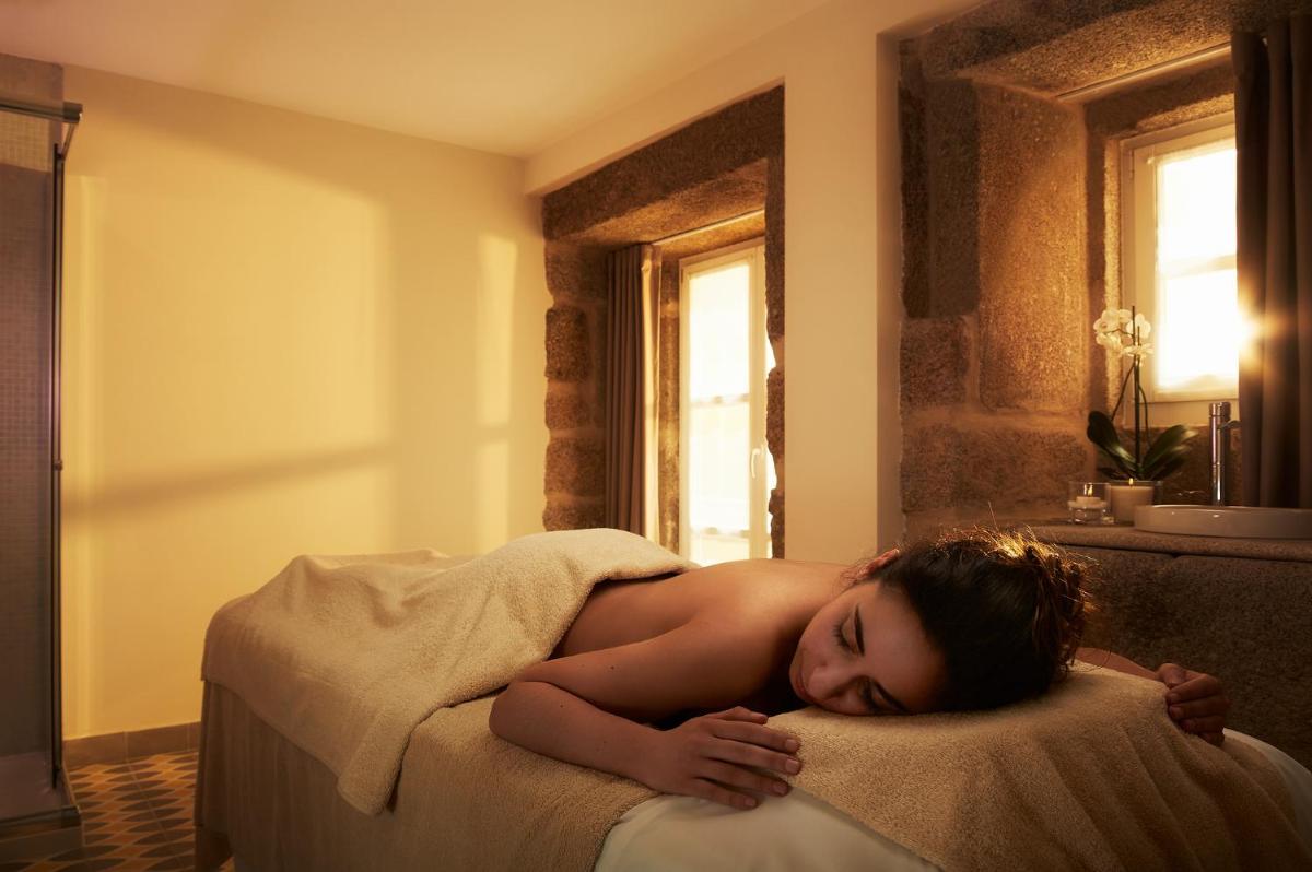 Uma cama ou camas num quarto em Convento do Seixo Boutique Hotel & Spa