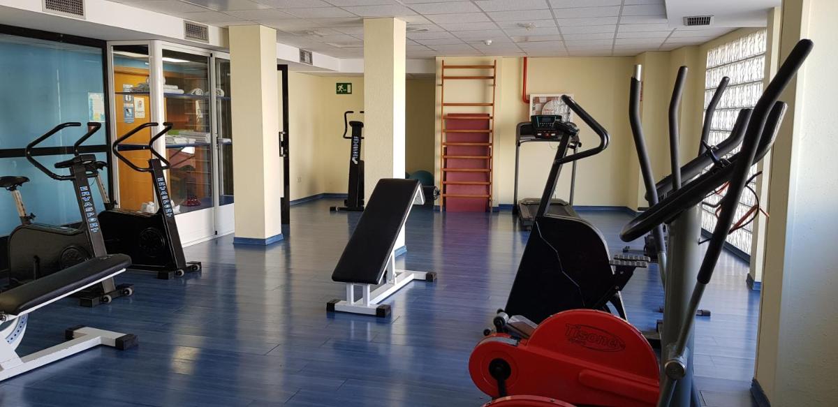 Gimnasio o instalaciones de fitness de Hotel Tres Anclas