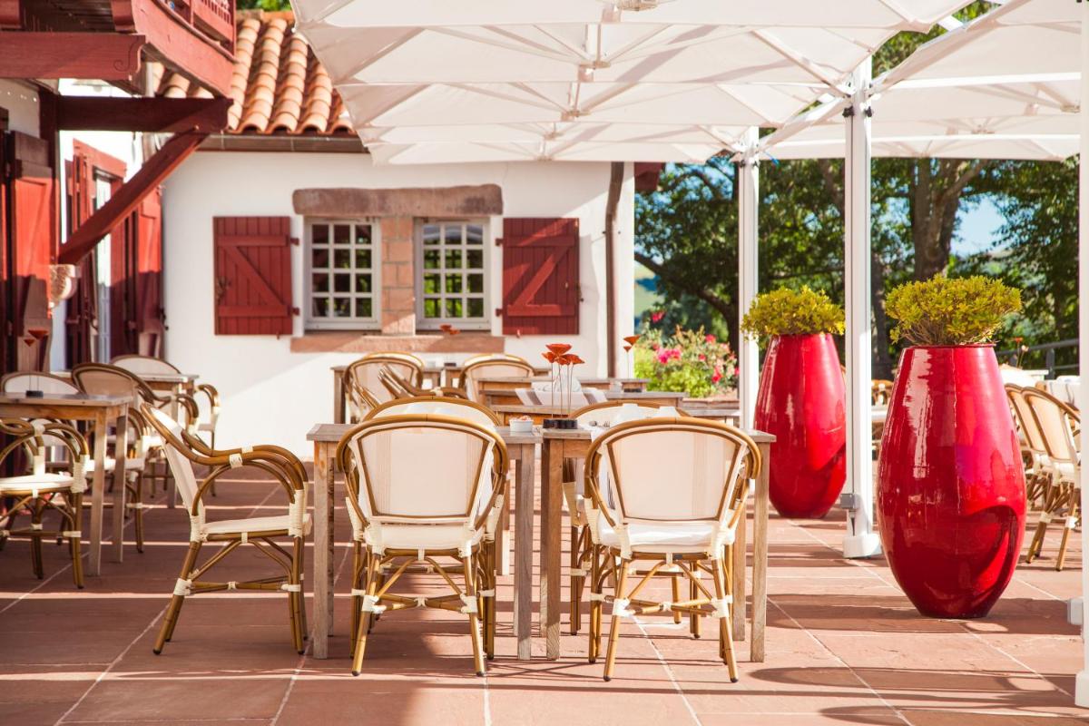 Terrasse ou espace extérieur de l'établissement Auberge Ostapé