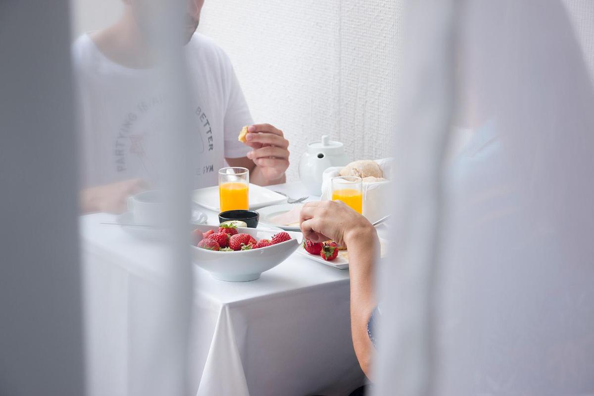 Refeições no hotel ou nas proximidades