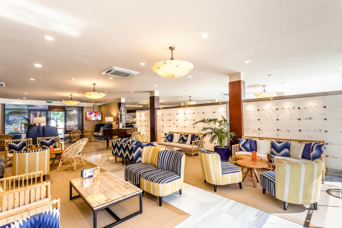 Zona de estar de Hotel Anabel