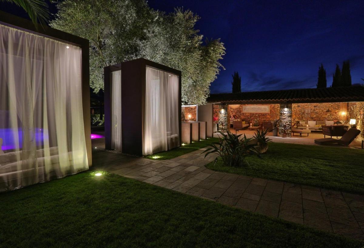 Jardin de l'établissement Hôtel La Dimora & Spa