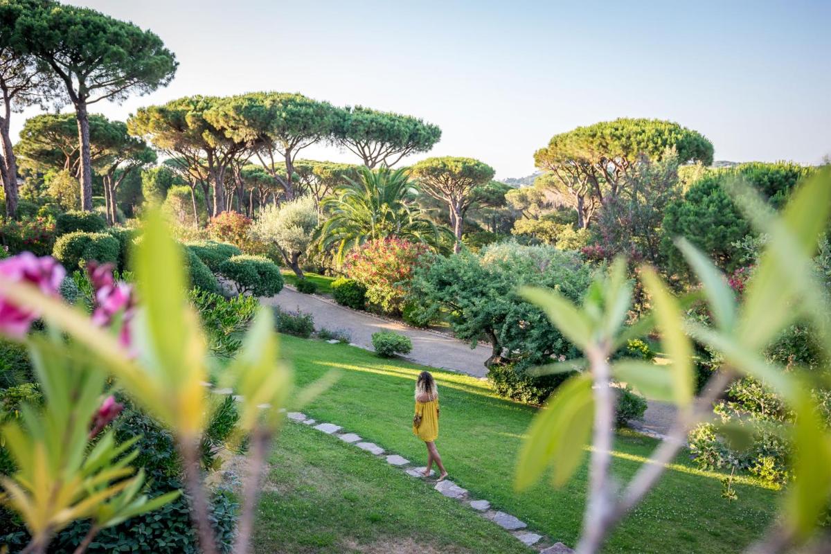 Jardin de l'établissement Hôtel Villa Marie Saint Tropez