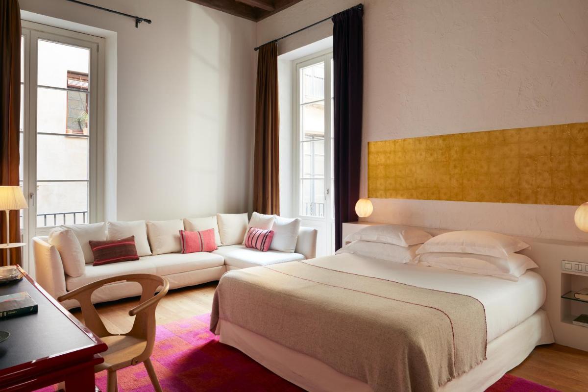 Cama o camas de una habitación en Hotel Neri – Relais & Chateaux