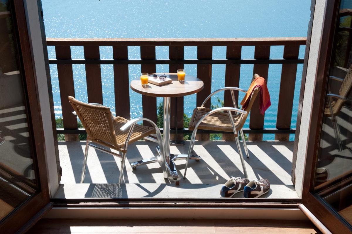 Balcon ou terrasse dans l'établissement Village Club Les Hyvans