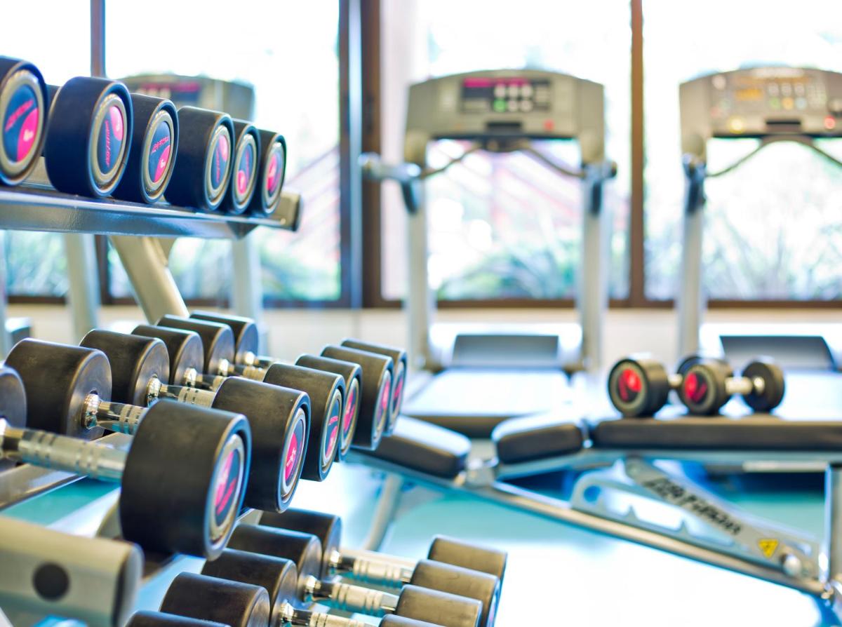 O centro de fitness e/ou as comodidades de fitness de Monte Rei Golf & Country Club