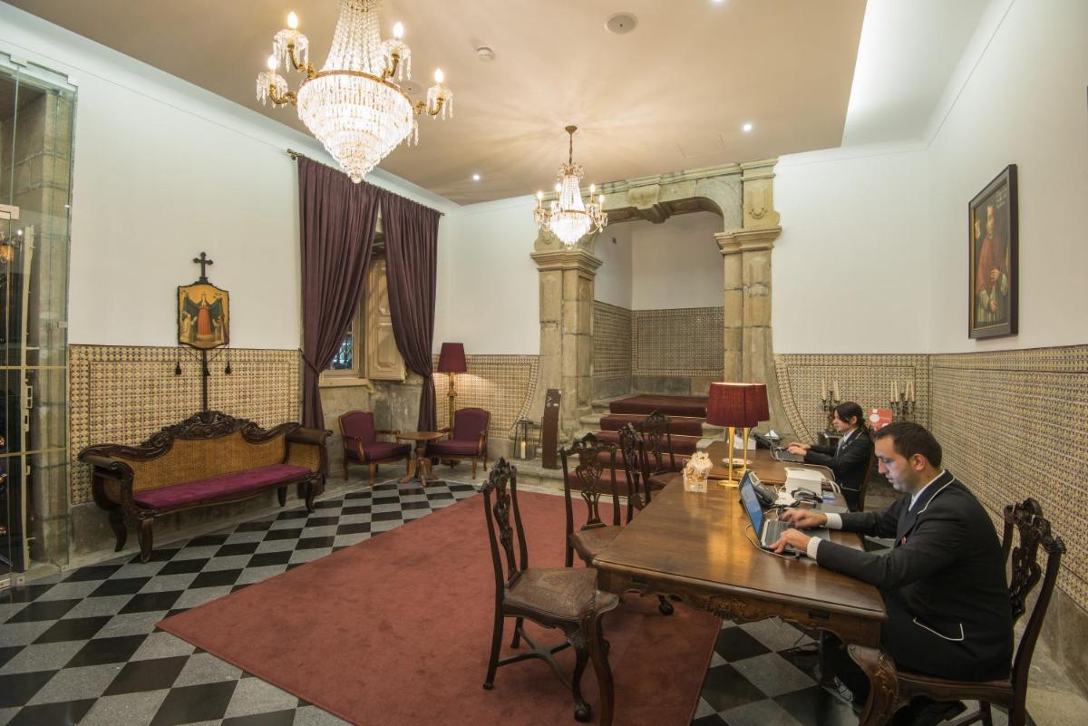 Uma área de estar em Vila Gale Collection Braga