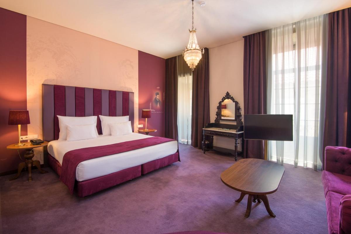 Uma cama ou camas num quarto em Vila Gale Collection Braga