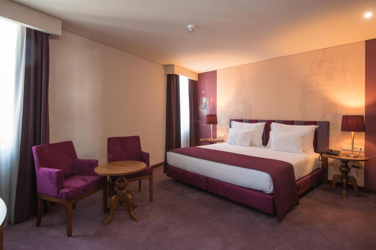 Uma cama ou camas num quarto em Vila Gale Collection Braga