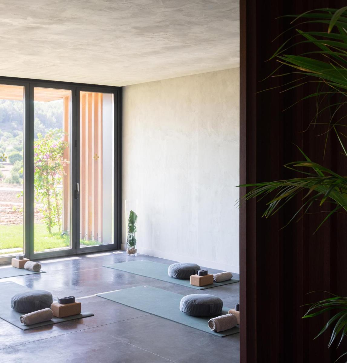 Jardín al aire libre en Son Brull Hotel & Spa