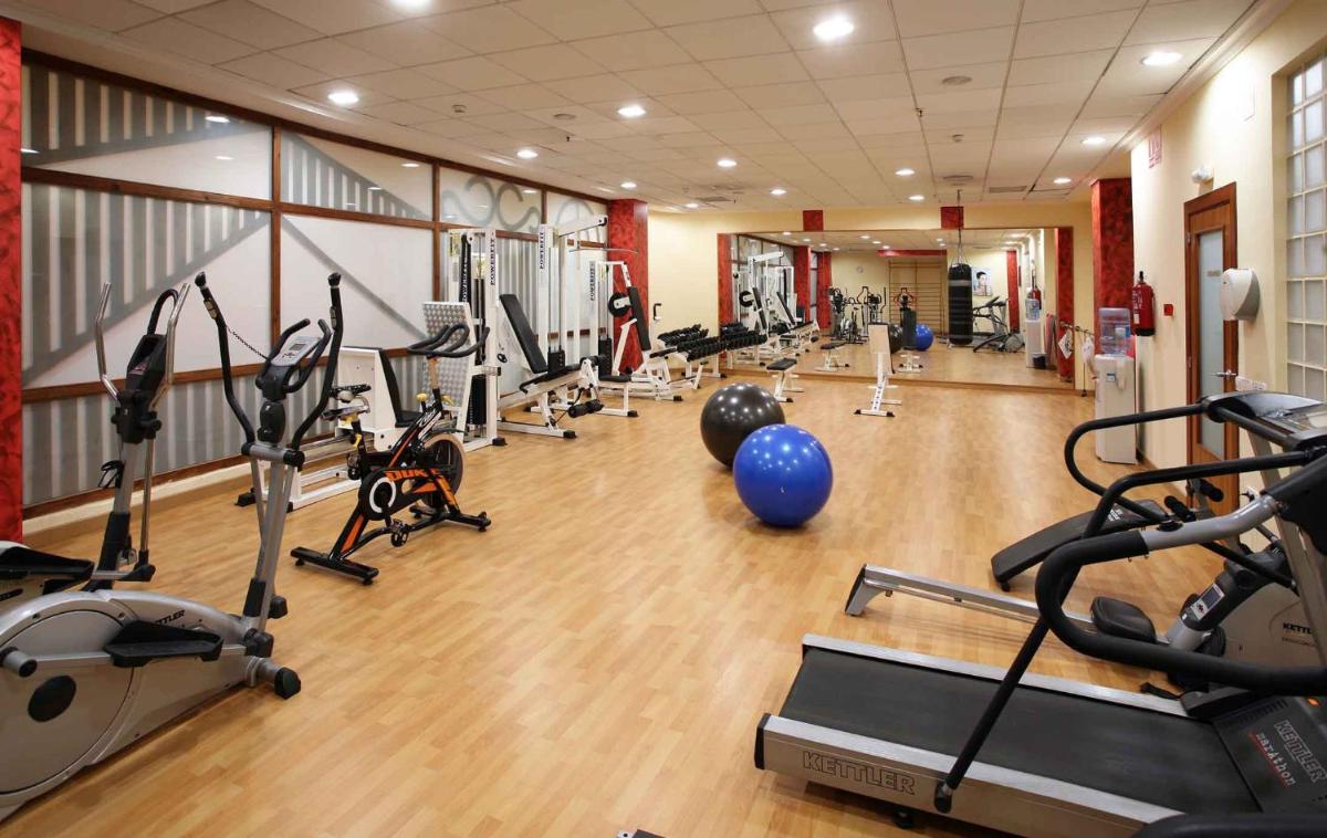 Gimnasio o instalaciones de fitness de Peñiscola Plaza Suites