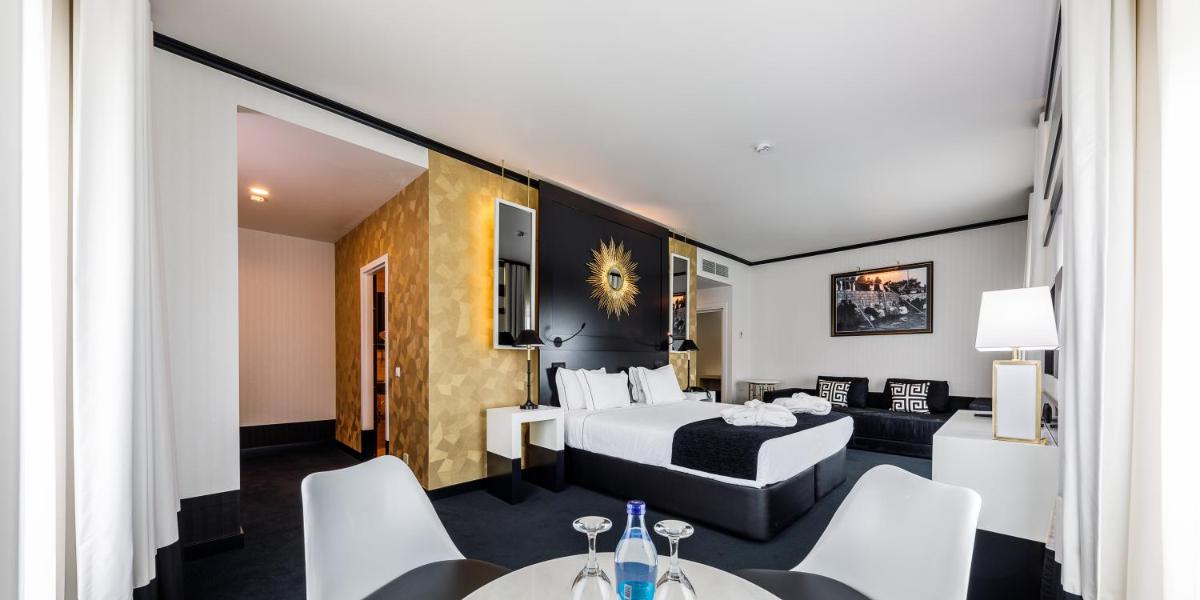 Uma área de estar em Aurea Fatima Hotel Congress & Spa