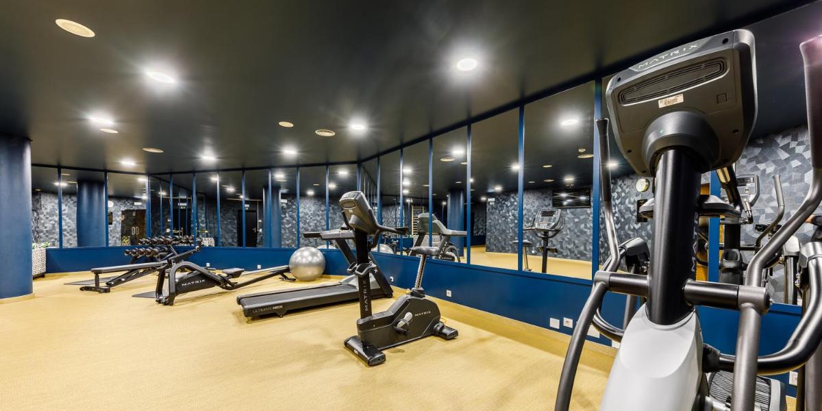 O centro de fitness e/ou as comodidades de fitness de Aurea Fatima Hotel Congress & Spa