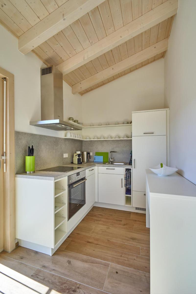 Küche/Küchenzeile in der Unterkunft Alb Appartements