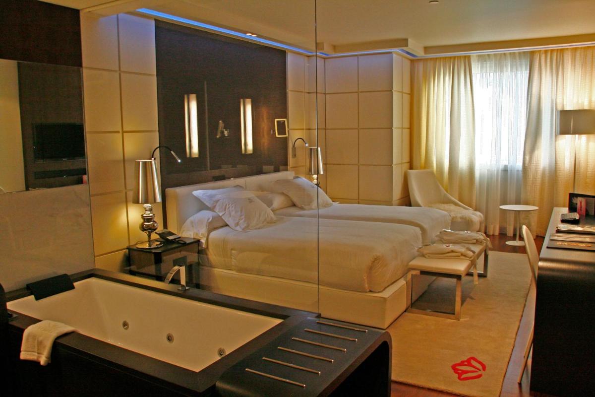 Cama o camas de una habitación en Gran Hotel Nagari Boutique & Spa