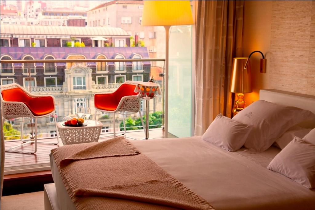 Cama o camas de una habitación en Gran Hotel Nagari Boutique & Spa