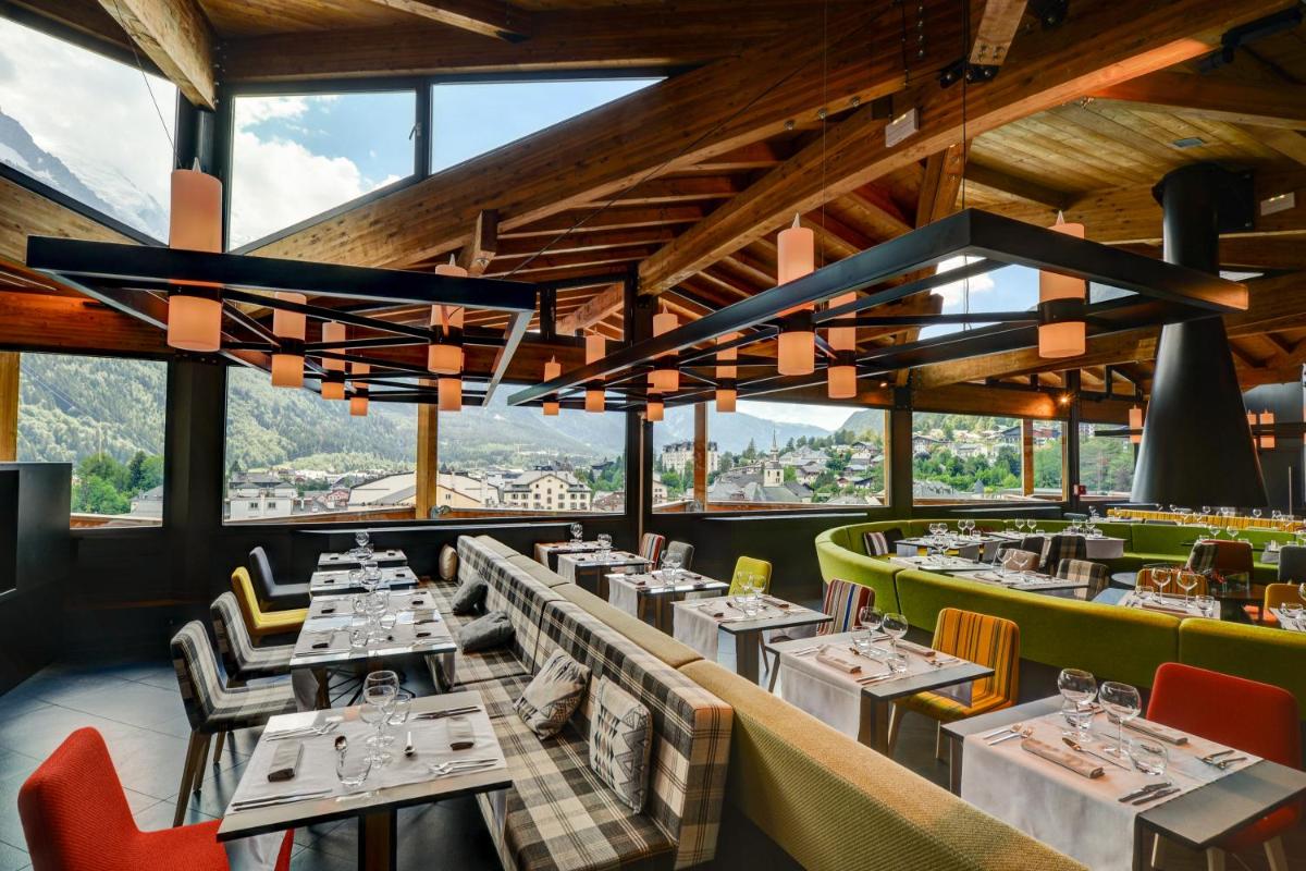 Restaurant ou autre lieu de restauration dans l'établissement Alpina Eclectic Hotel