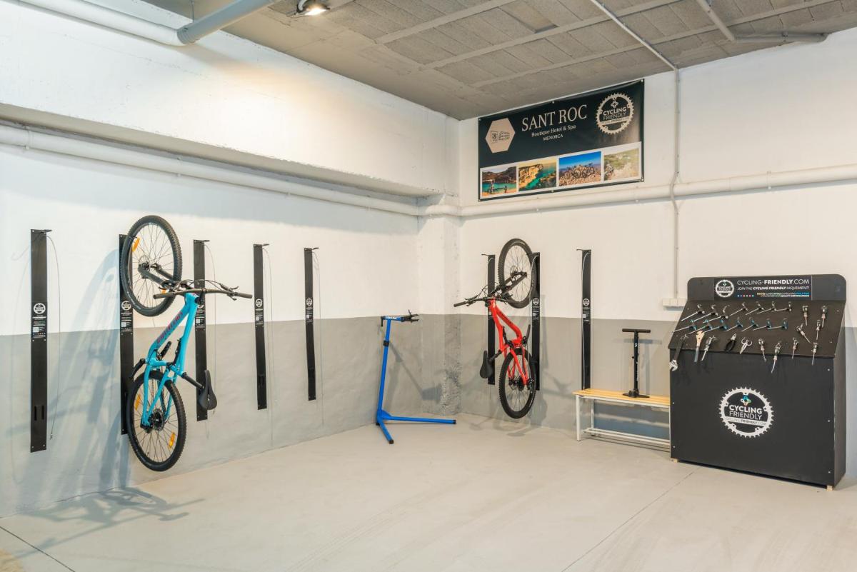 Gimnasio o instalaciones de fitness de Boutique Hotel Sant Roc & Spa