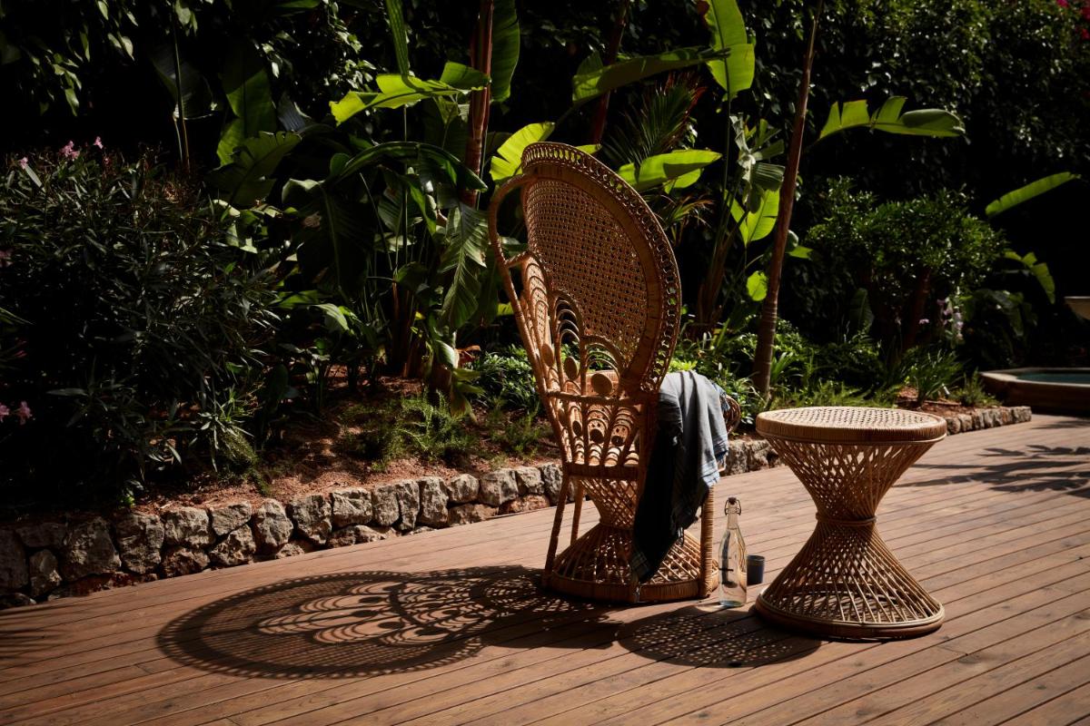 Jardín al aire libre en Bikini Island & Mountain Port de Soller "Adults only"