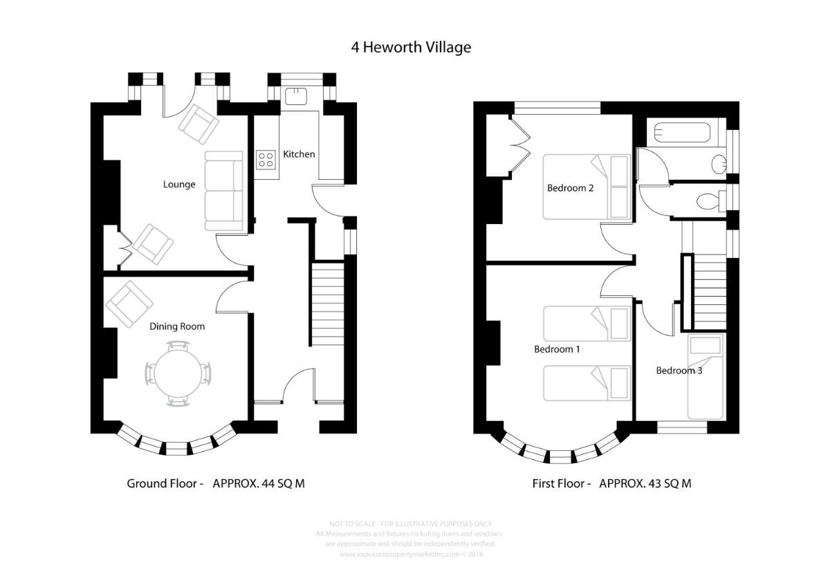 City Apartments - 4 Heworth Village - 3 bed house - Housity